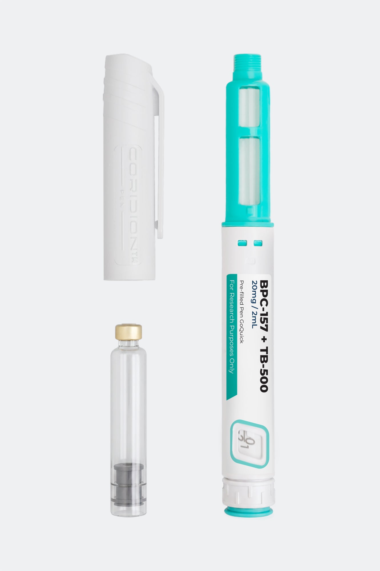 BPC-157 + TB-500 (Wolverine Stack) - 10/10mg